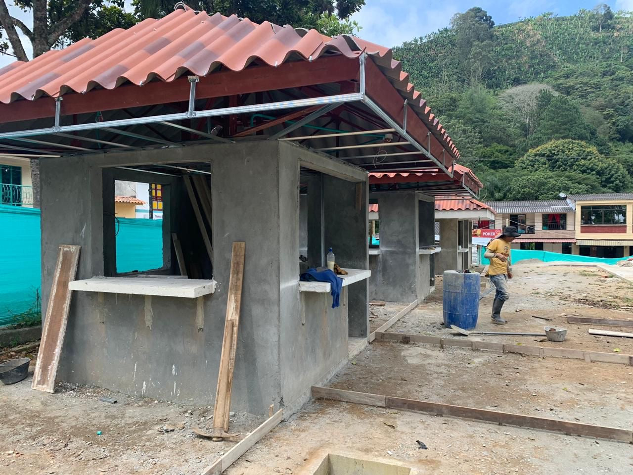 Diseño y Construcción Parque Principal Municipio de La Celia. La Celia, Risaralda